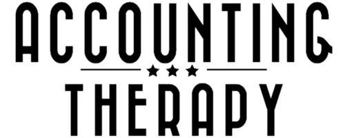 Accounting Therapy logo representing a QuickBooks-focused bookkeeping firm supporting small business financial organization and growth.